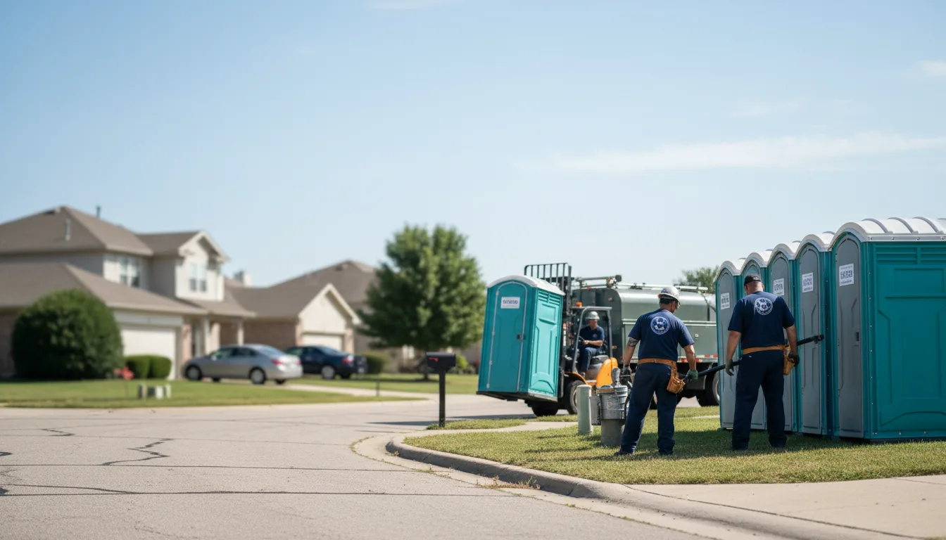 Porta Potty Rental in Farner, TN near me
